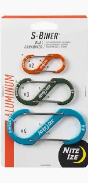 S-biner Dual Carabiner Aluminum Pack