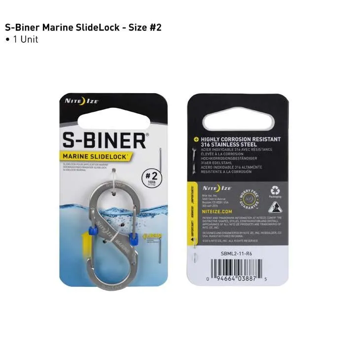 S-Biner with Lock (Stainless)