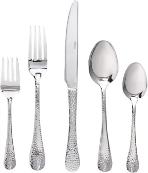 Safdie & Co. Flatware Stainless Steel 60 Piece Set Chicago