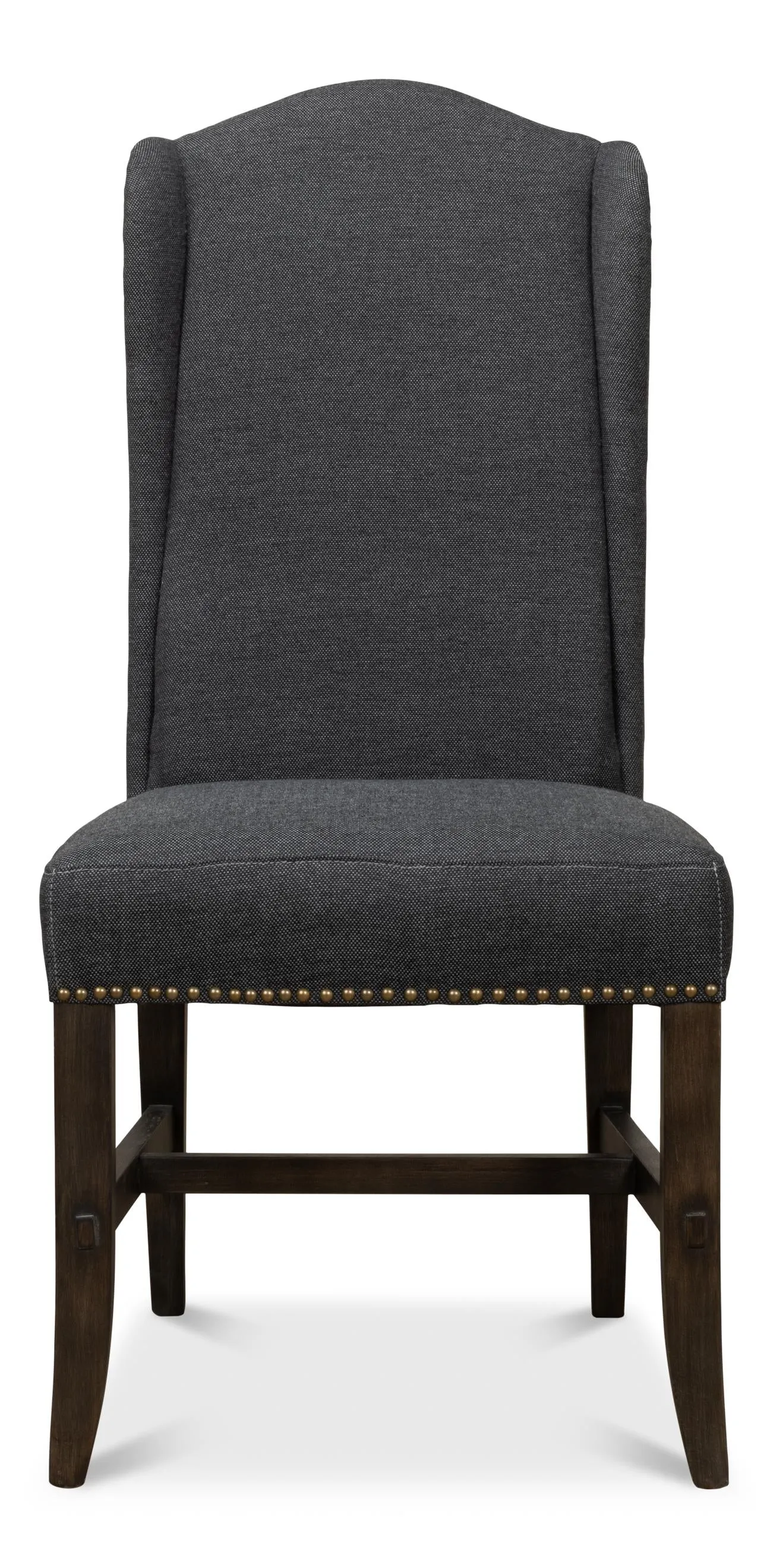 Sarreid Black High Back Dining Chair