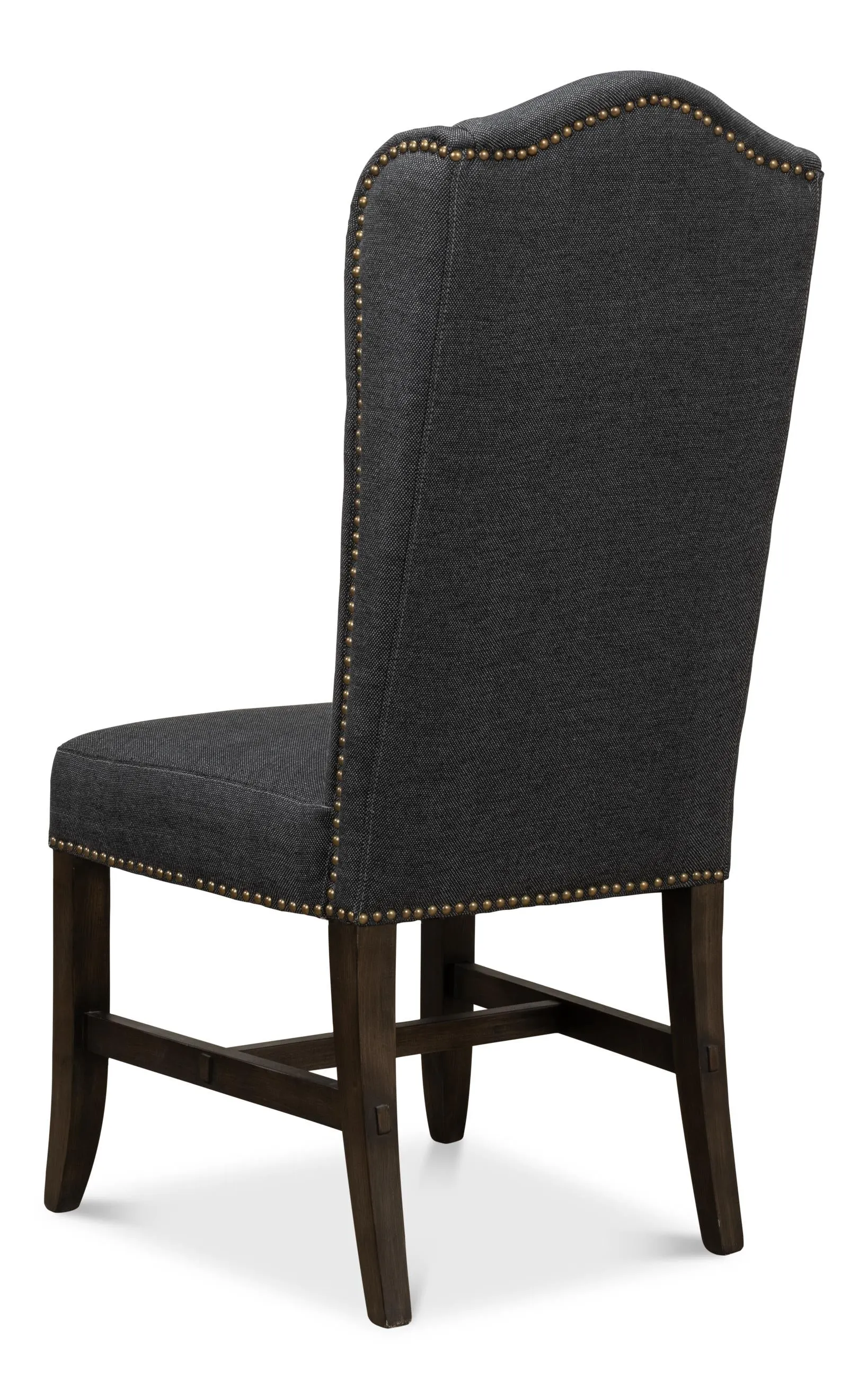 Sarreid Black High Back Dining Chair