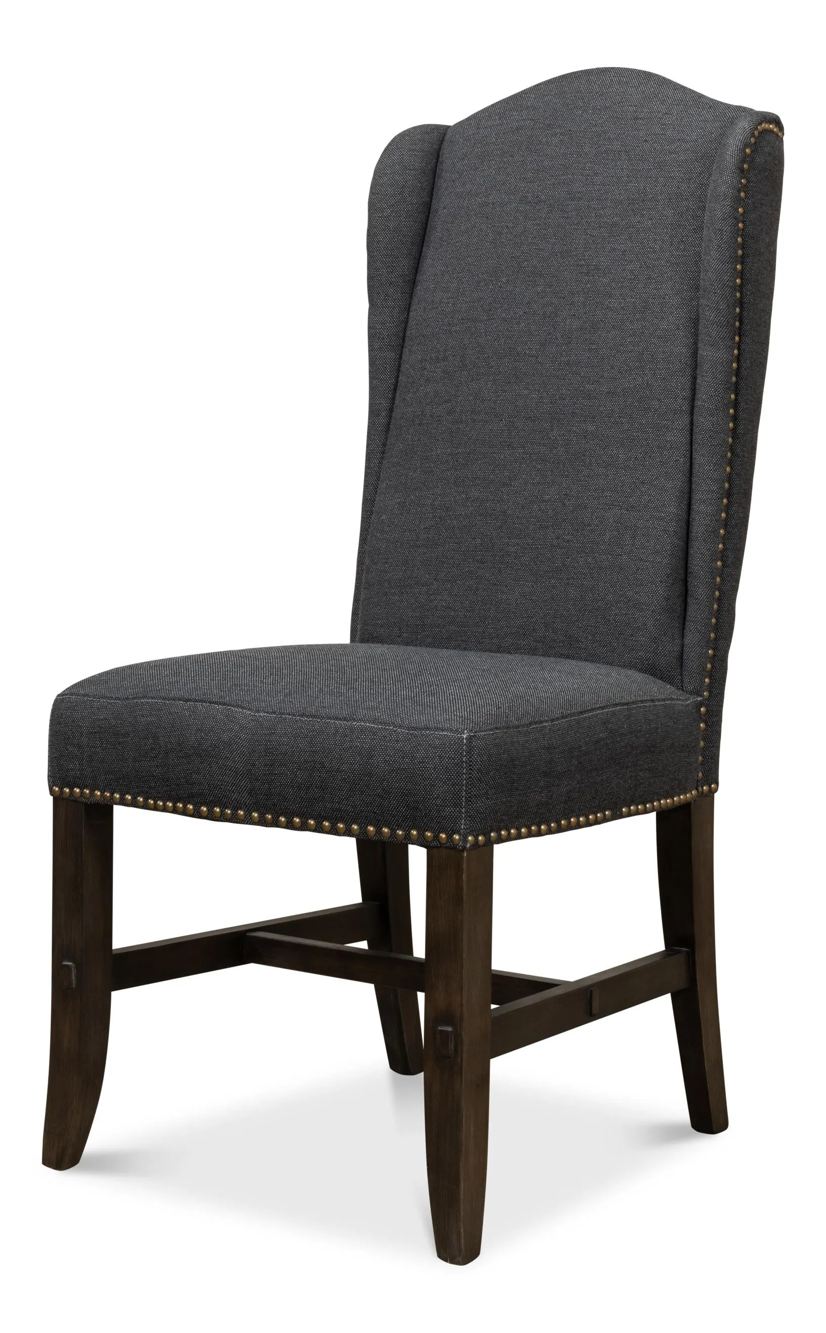 Sarreid Black High Back Dining Chair