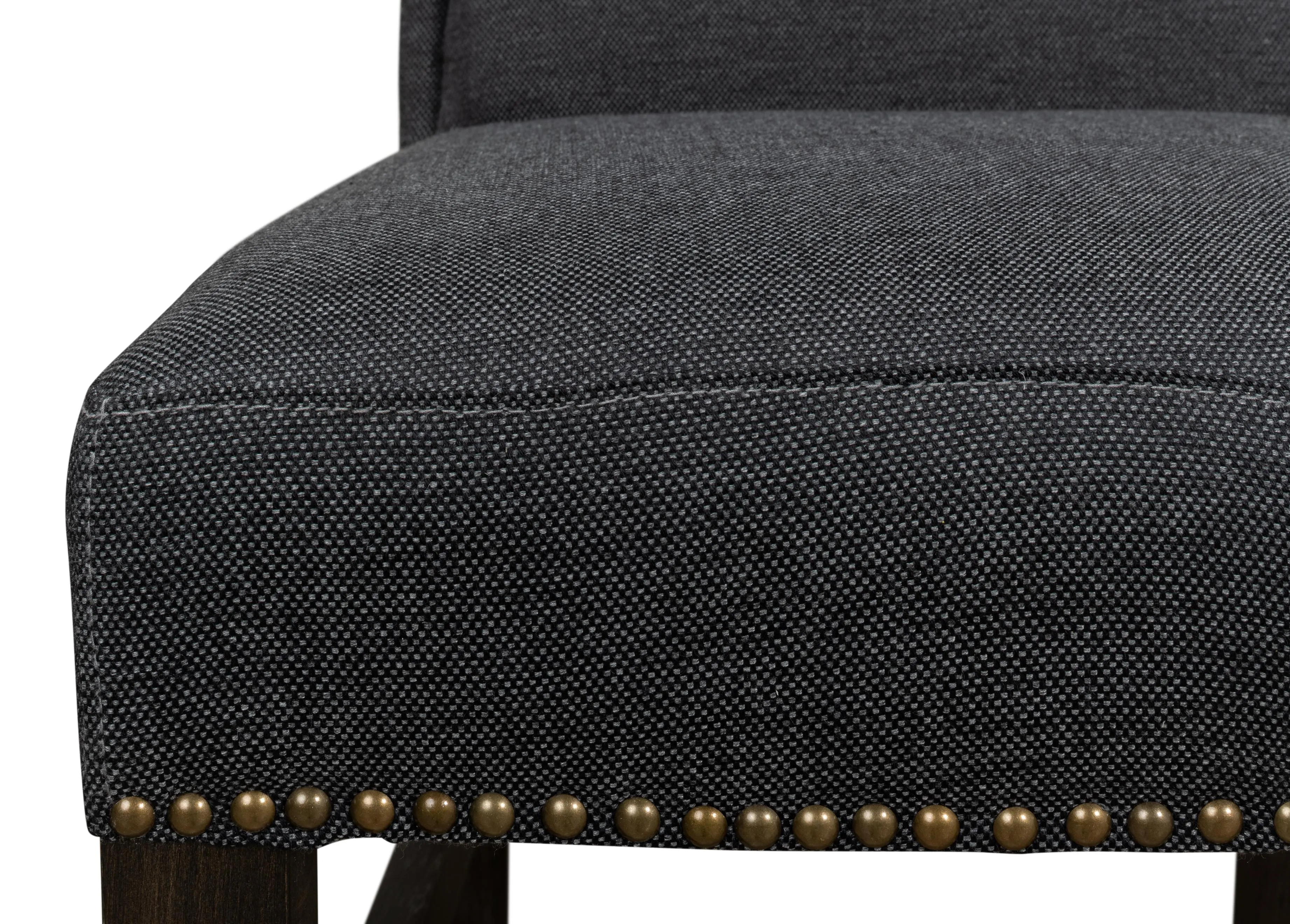 Sarreid Black High Back Dining Chair
