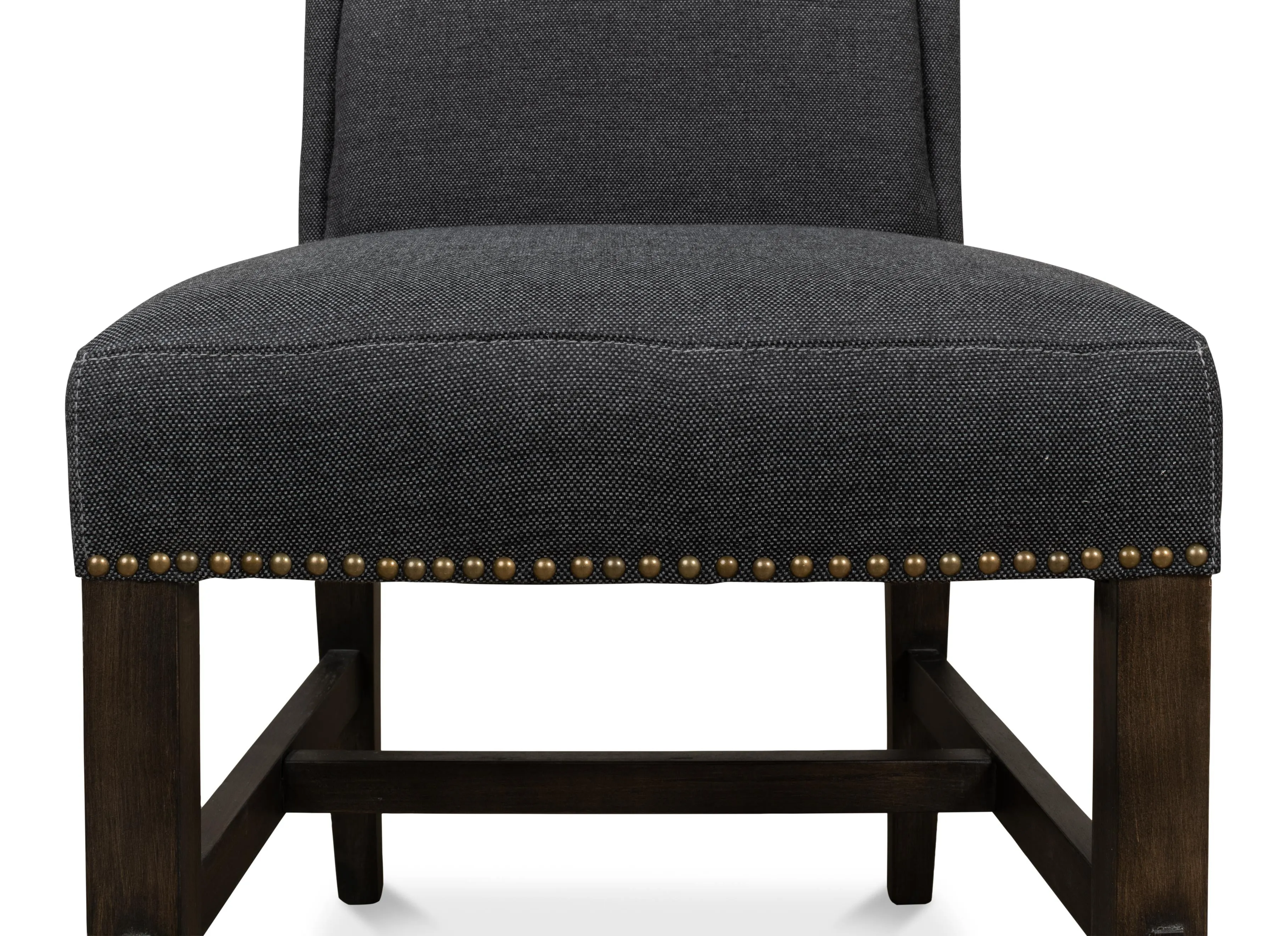 Sarreid Black High Back Dining Chair