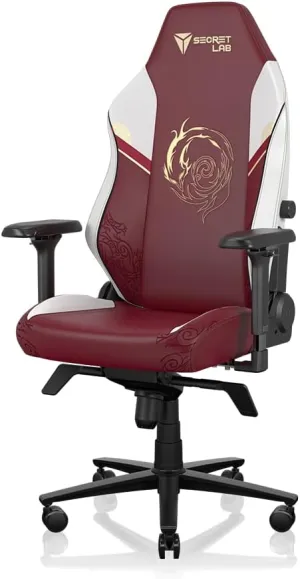 Secretlab Titan Evo Ahri Gaming Chair - Reclining - Ergonomic & Comfortable Computer Chair with 4D Armrests - Magnetic Head Pillow & Lumbar Support - Small - Black/White - Leatherette