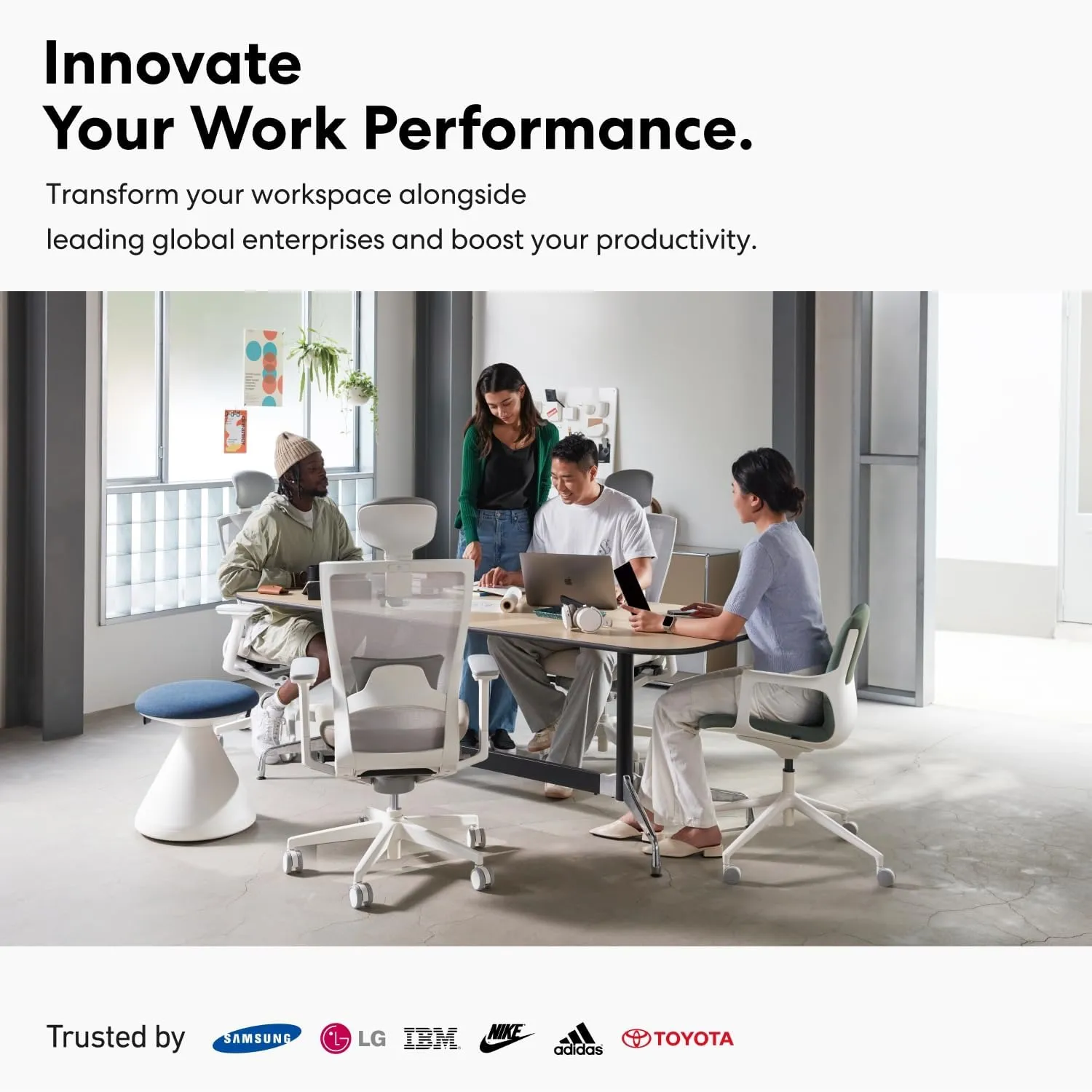 SIDIZ T50 Ergonomic Home Office Chair : High Performance, Adjustable Headrest, Lumbar Support, 3D Armrest, Forward Tilt, Adjustable Seat Depth, Ventilated Mesh Back, Cushion Seat (Gray)