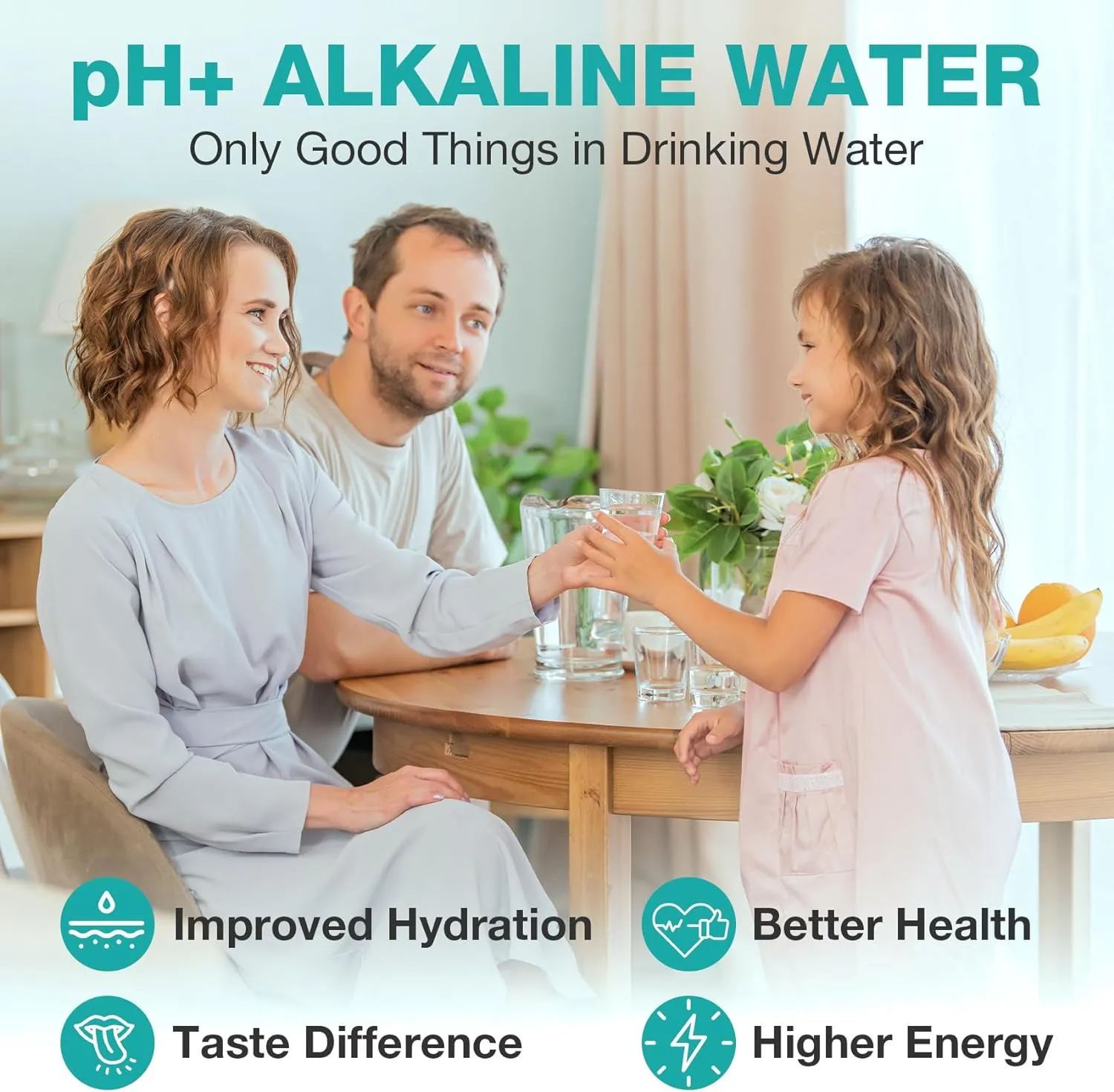 SimPure Alkaline UV Reverse Osmosis System T1-400ALK, NSF/ANSI 58 Certified, Tankless RO Water Filter System 400 GPD, pH  Remineralization Water Filtration Under Sink, BPA Free, Built-in Pump