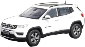 Simulation Car Model 1：43 for Jeeps Compass SUV Alloy Car Model Miniature Simulation Hobby Collection Decoration Mini Vehicles Toys
