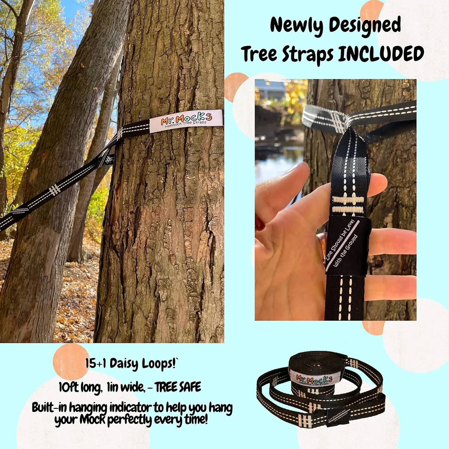 Single, Double, Triple Hammock, Light Weight Tree Straps, Aluminum Carabiners, Water Resistant Parachute Nylon, Easy Stuff Sack, Great Travel Camping Mock (Vintage Tracksuit, Double)