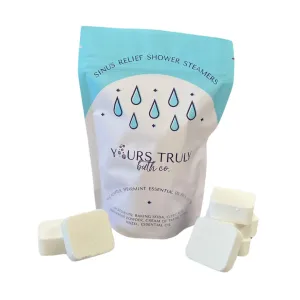 Sinus Relief Shower Steamers, Eucalyptus Aromatherapy Shower Steamers, Shower Tablets Aromatherapy, Shower Steamers with Essential Oils, Shower Bombs Made in the USA, Stress Relief and Self Care