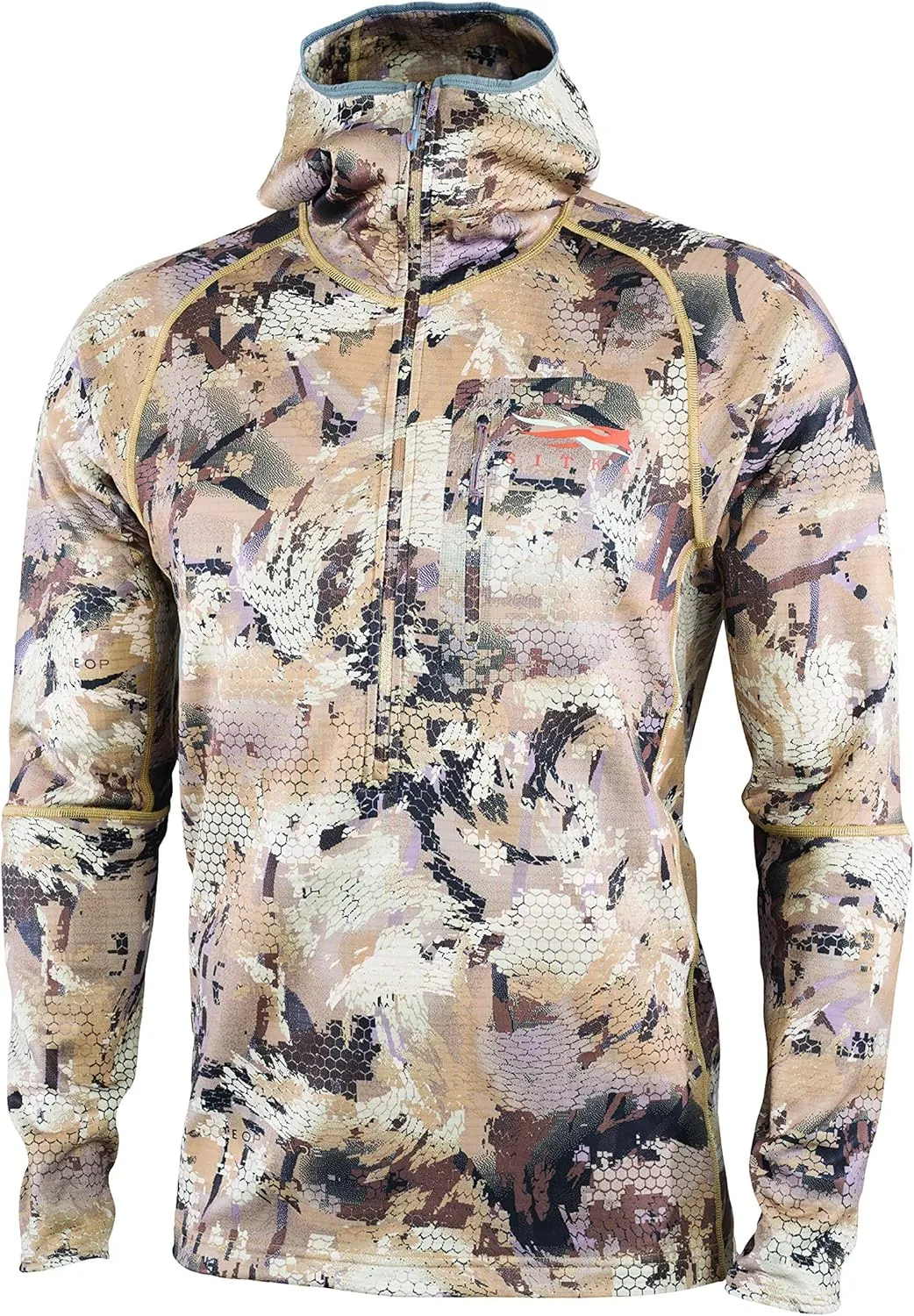 SITKA Gear Men's Grinder Insulated Fleece Camo Hunting Hoody