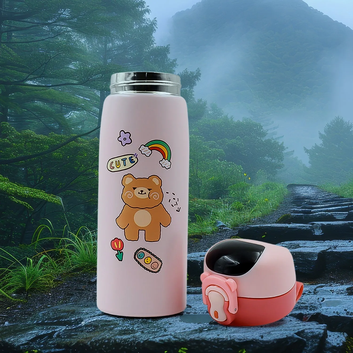 Smart Vacuum Insulated Water Bottle LED Display