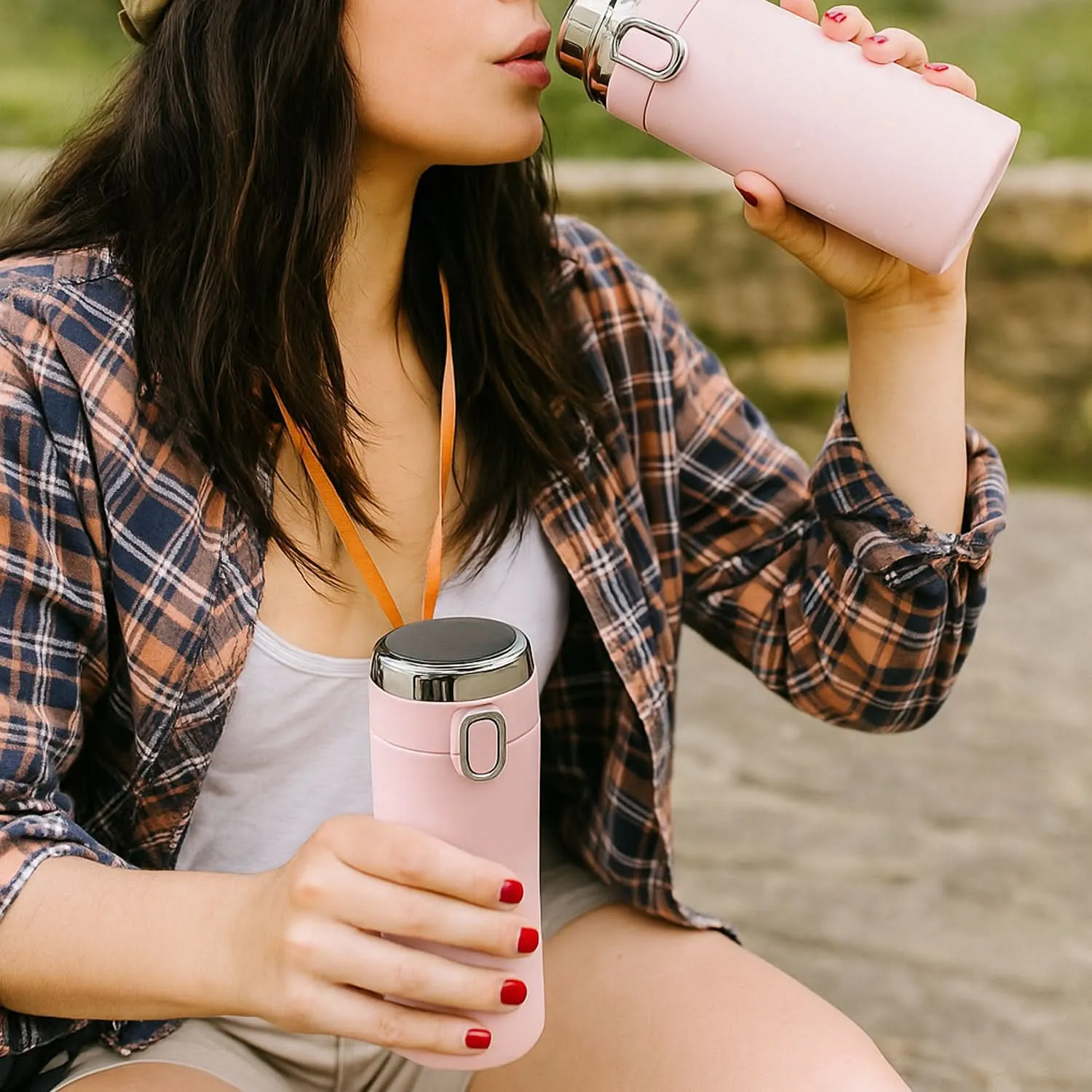 Smart Vacuum Insulated Water Bottle With Led Temperature Display Cold  Hot  Leak Proof  Office Bottle  Gym  Home  Kitchen  Hiking  Trekking  Travel Bottle (Mix Color  Design)