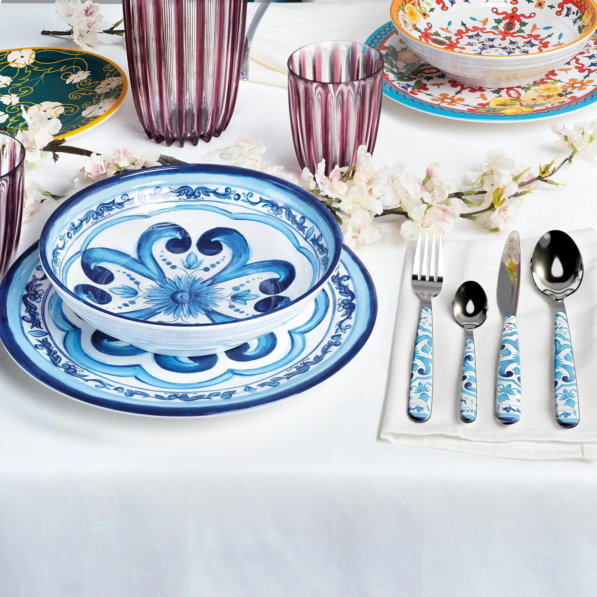 SOUP PLATE "BLUES"