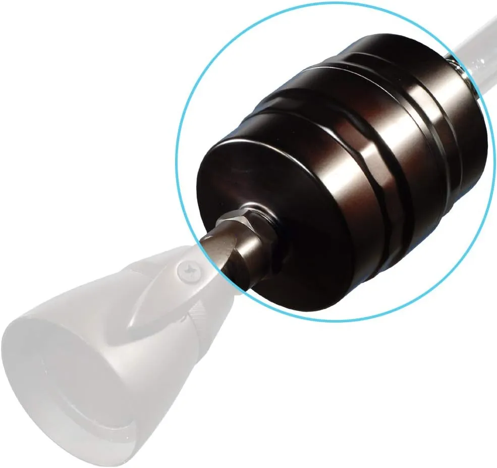Sprite Showers HOB-ORB High Output Brass Shower Filter Water, bronze