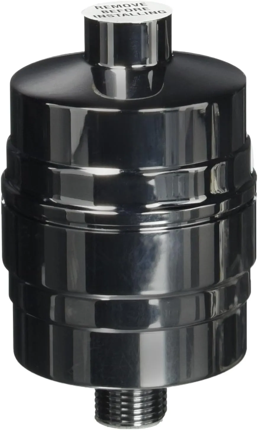 Sprite Showers HOB_CM High Output Brass Metal Shower Filter Housing, Chrome