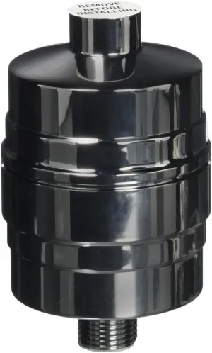 Sprite Showers HOB_CM High Output Brass Metal Shower Filter Housing, Chrome