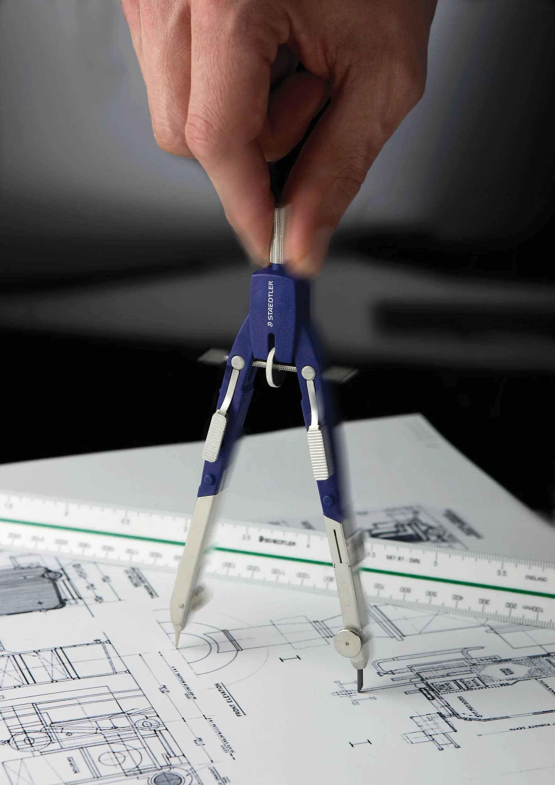Staedtler Quickbow Compass Quick-Setting 552 01 Mars Comfort