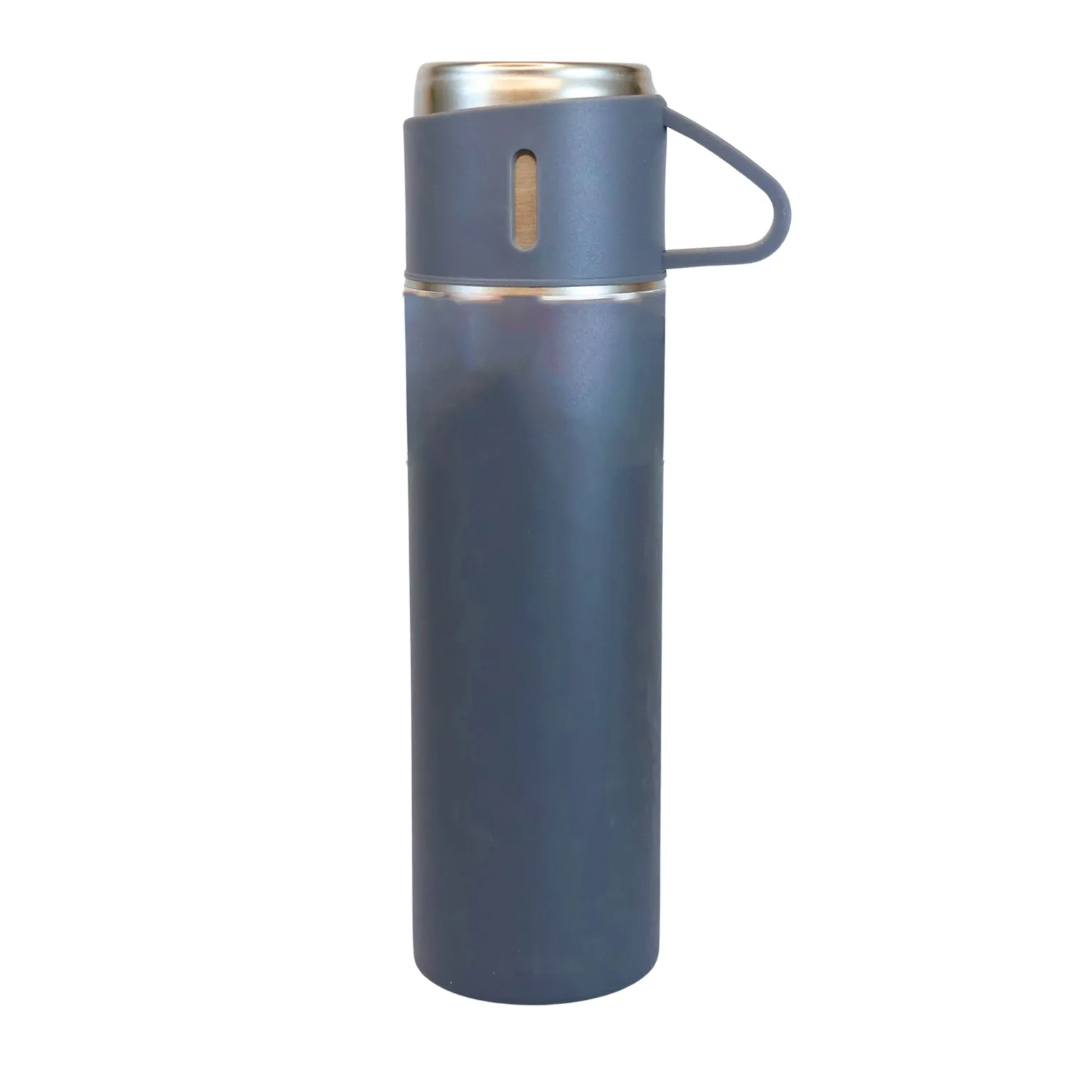 Stainless Steel Double Wall Insulated Flask Bottle With Cup (500ml Approx)