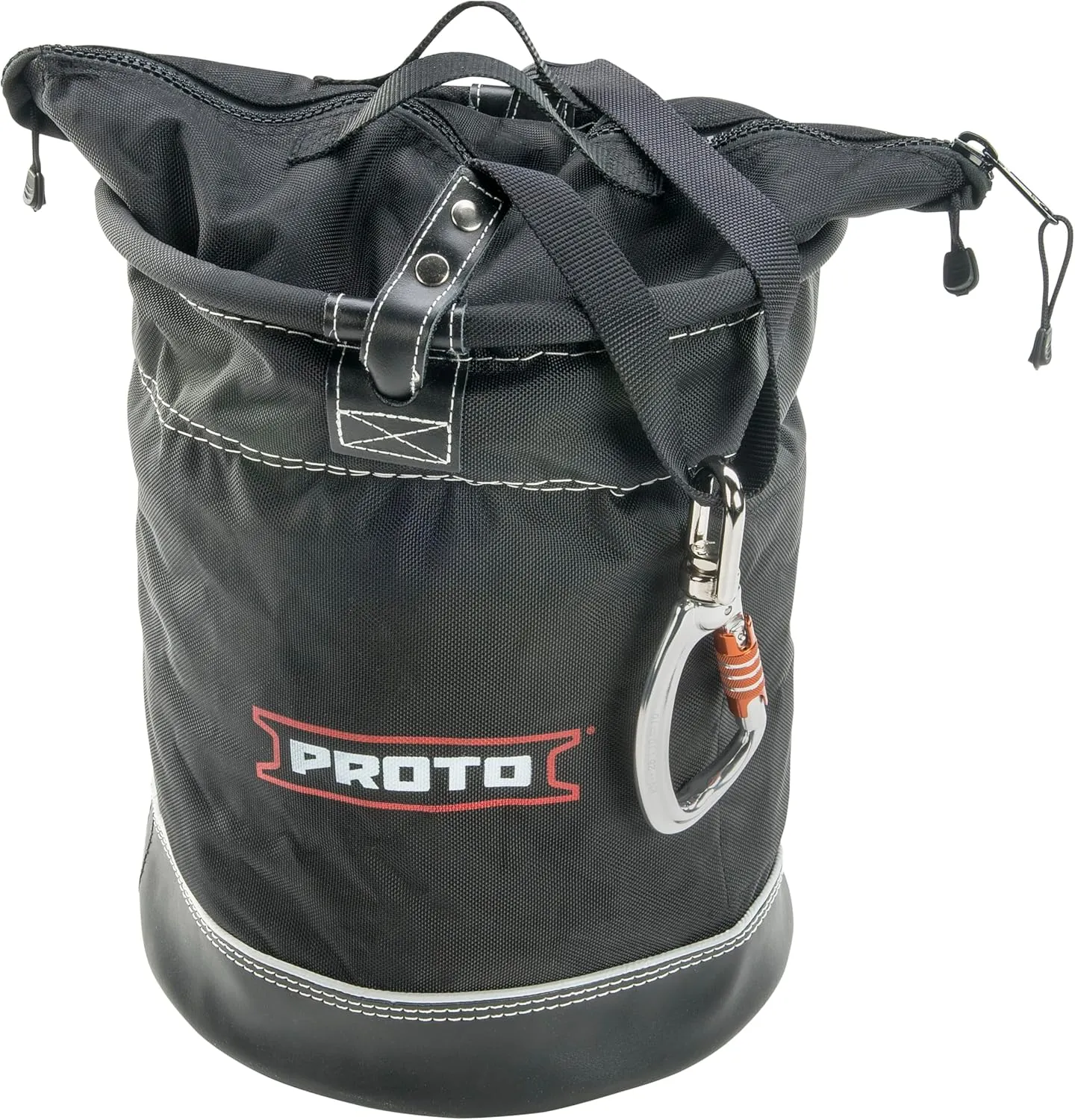 Stanley Proto JBUCK300LBZP Tethering D-Ring Lift Bucket (300-pound Weight Capacity) with Swivel Triple Lock Carabiner
