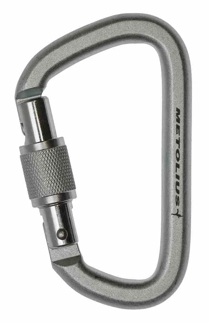 Steel Screw Lock Carabiner