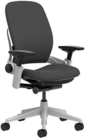 Steelcase Cogent Licorice Leap Upholstered Hard Casters