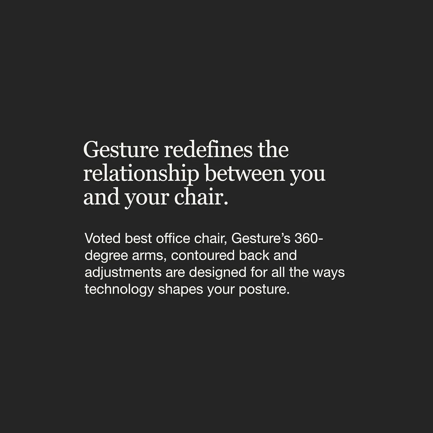 Steelcase Gesture Office Chair with Head Rest - Ergonomic Work Chair with Wheels for Carpet - Comfortable Office Chair - Intuitive-to-Adjust Chairs for Desk - 360-Degree Arms - Licorice Fabric