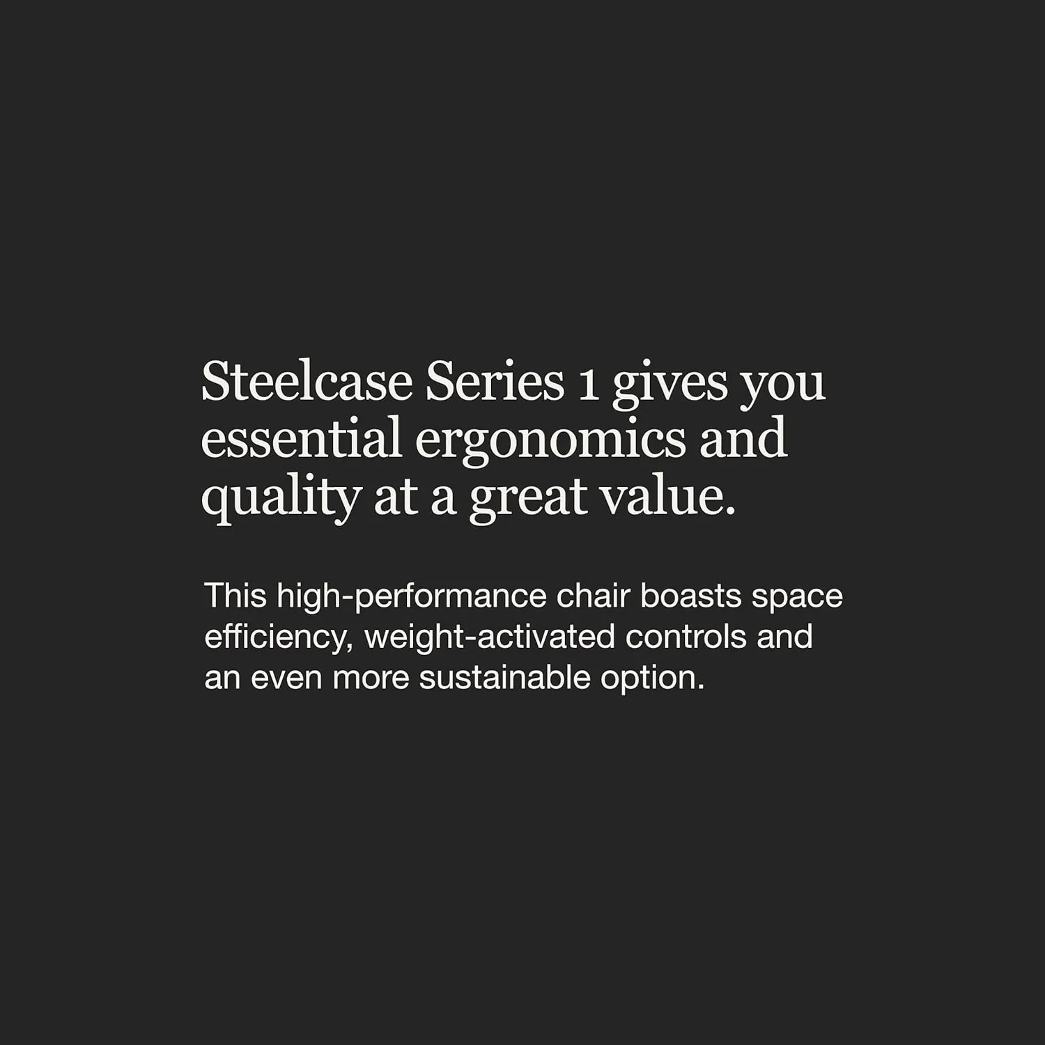 Steelcase Series 1 Office Chair - Ergonomic Work Chair with Wheels for Carpet - Helps Support Productivity - Weight-Activated Controls, Back Supports & Arm Support - Easy Assembly - Malt
