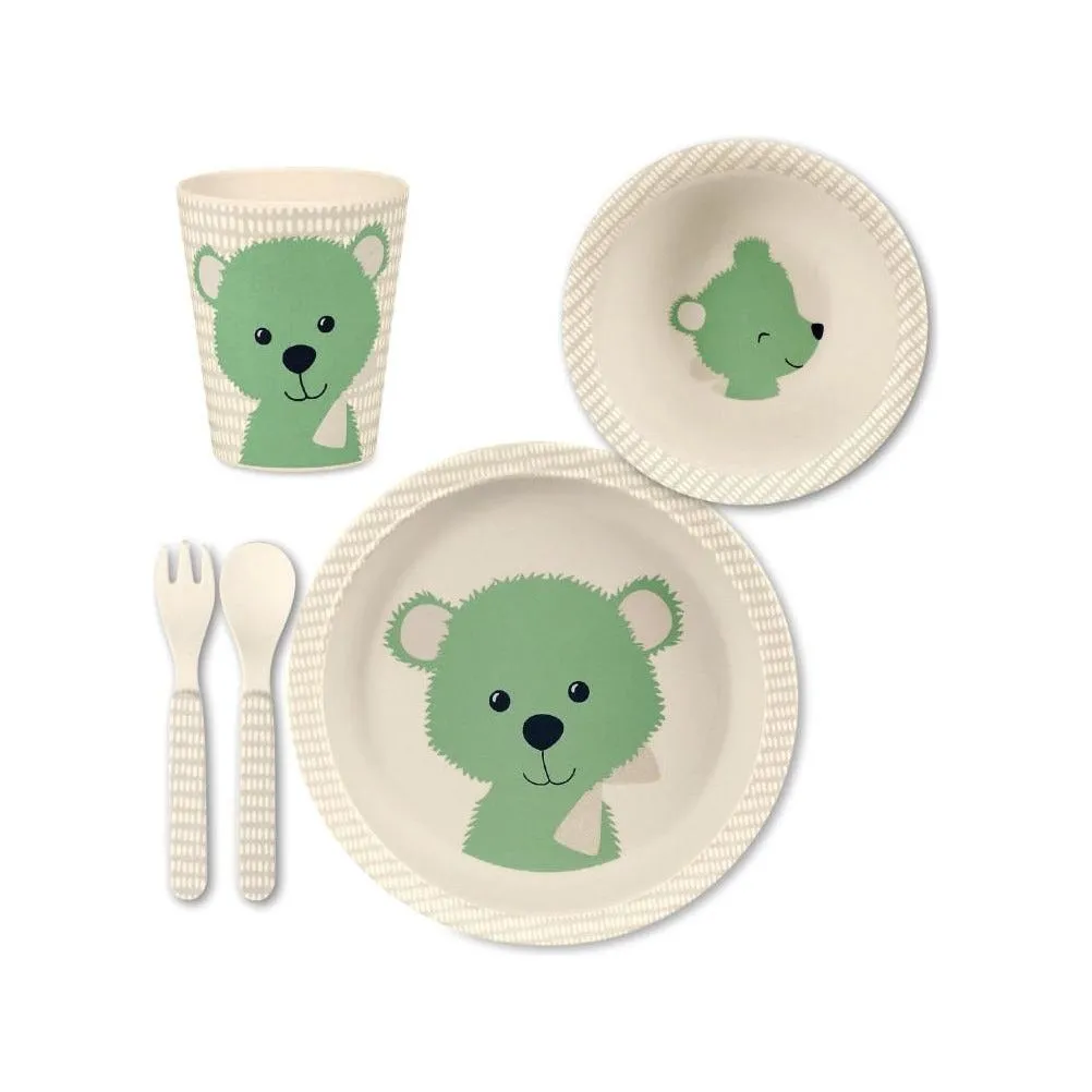 Sterntaler Bamboo Tableware Set- Baylee Green