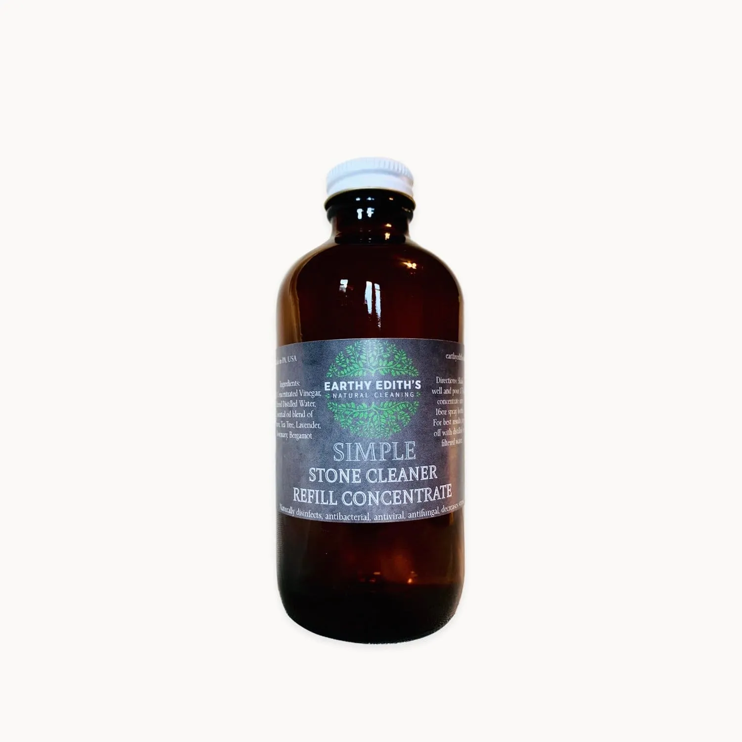 Stone Cleaner Spray - Vegan, Refillable, Granite Disinfectant