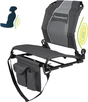 STRONGBACK Lumbar Support Stadium Seats for Bleachers – Ergonomic Chairs with Back Support for Adults & All-Day Comfort