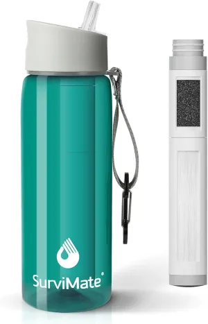 SurviMate Ultra-Filtration Water Bottle - Pure Hydration On The Go!