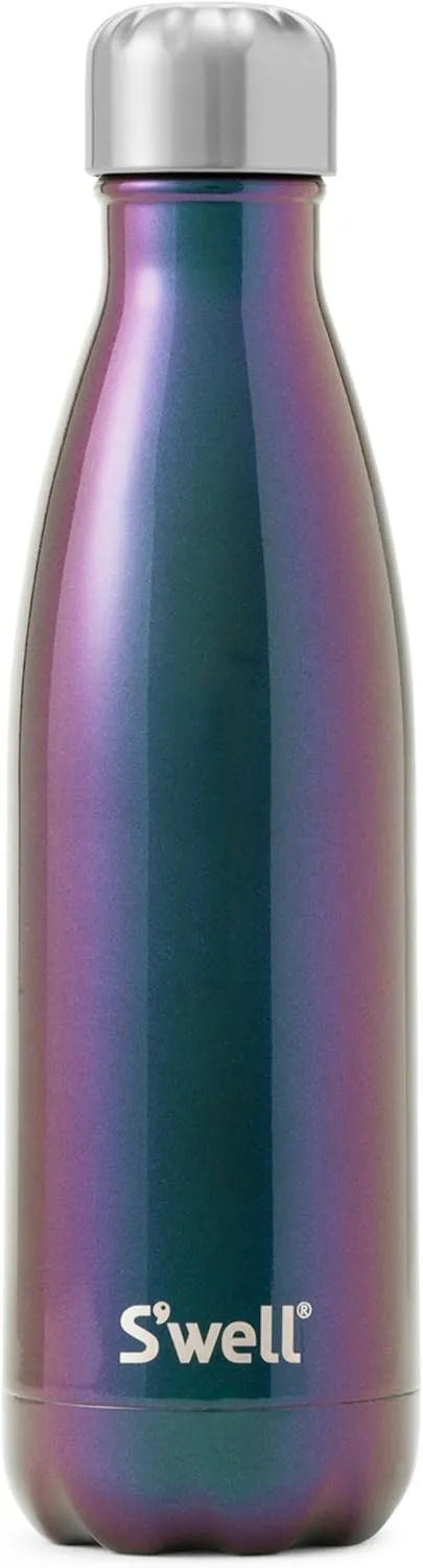 S'well Stainless Steel Water Bottle, 17oz, Supernova, Triple Layered Vacuum Insulated Containers Keeps Drinks Cold for 36 Hours and Hot for 18, BPA Free, Perfect for On the Go