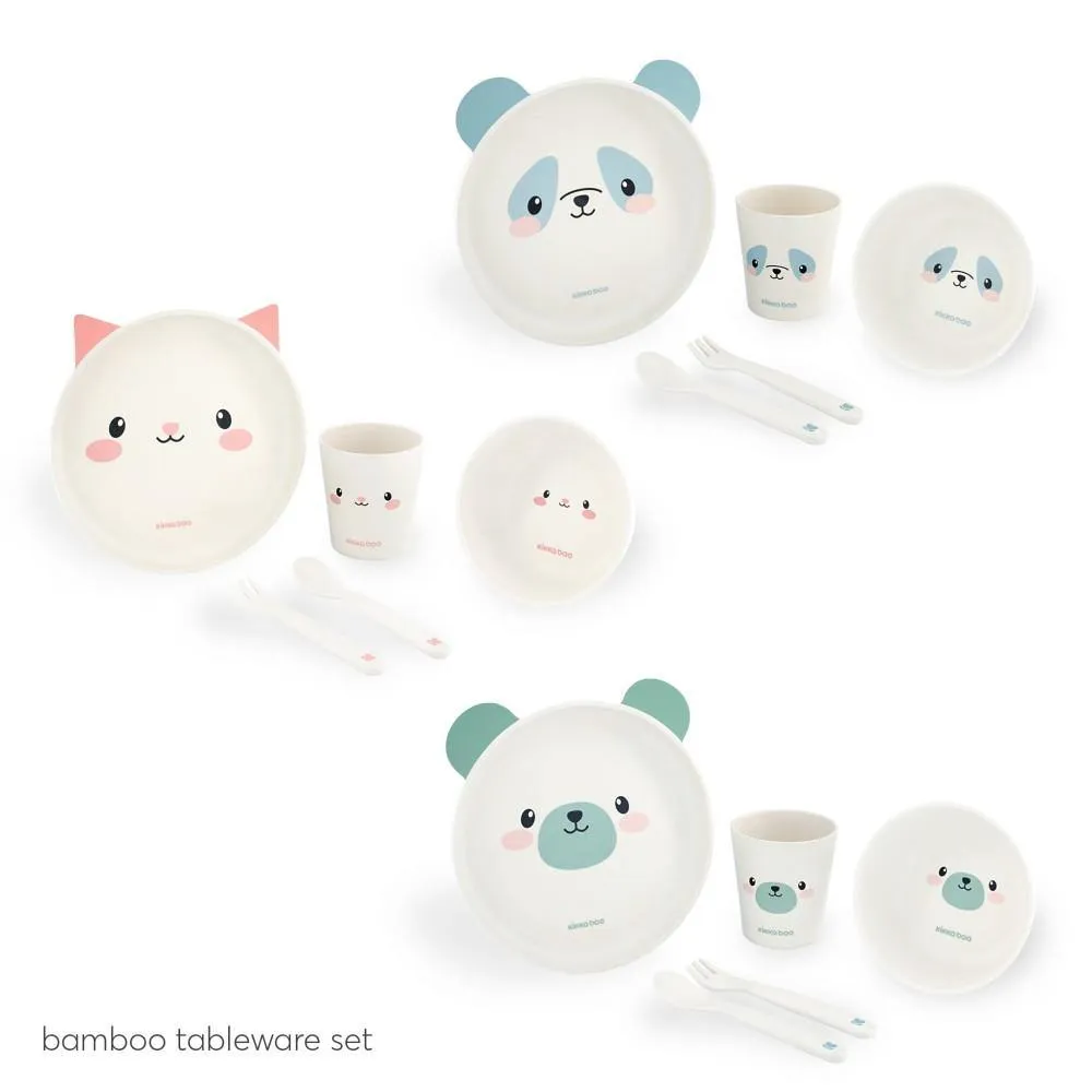Tableware bamboo set