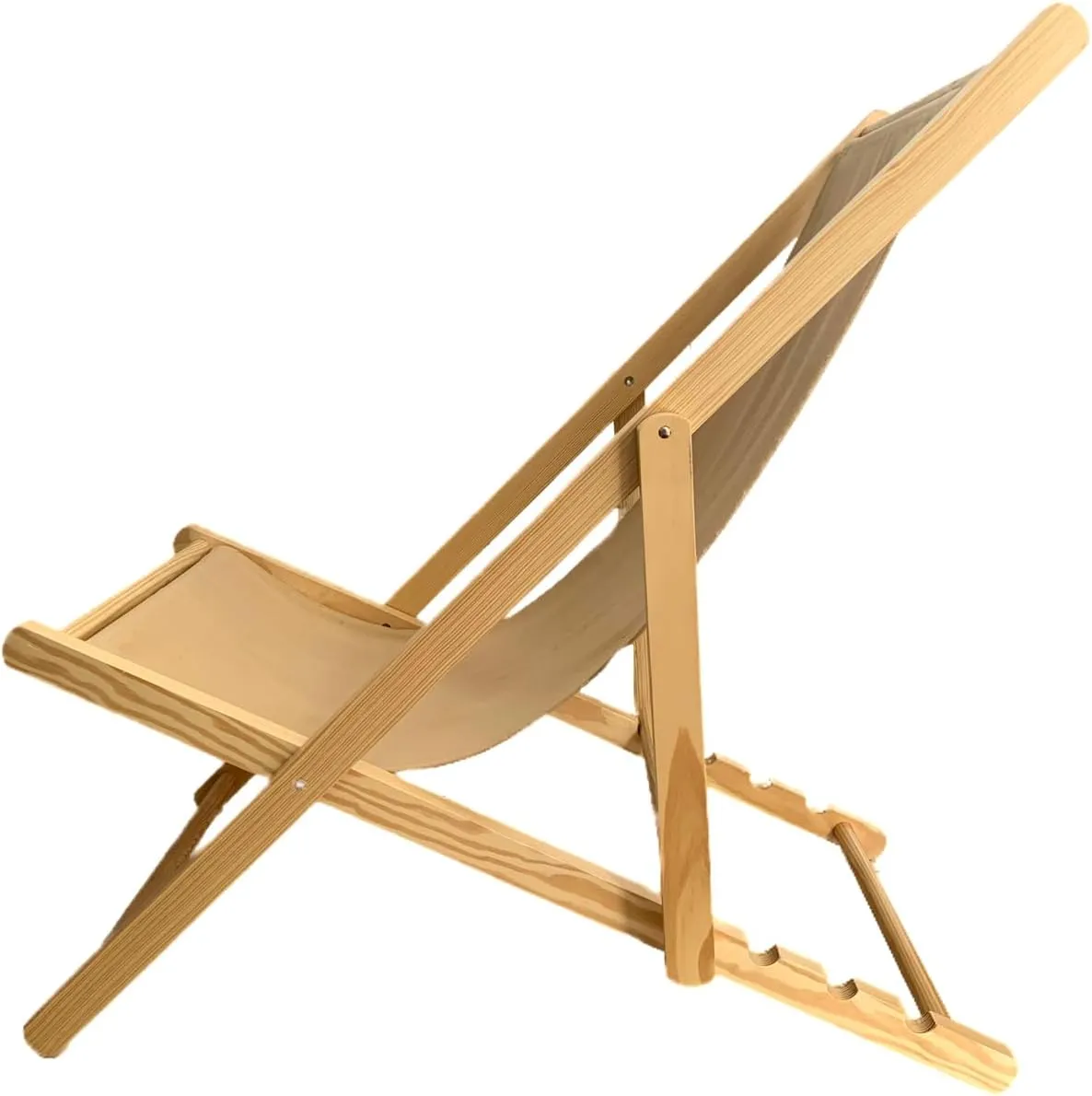 TBACW Chair Replacement Canvas, Beige, 47.24x17.32in, 220lbs Capacity-Only Cloth for Patio Lounge Beach Reclining Sling Chair