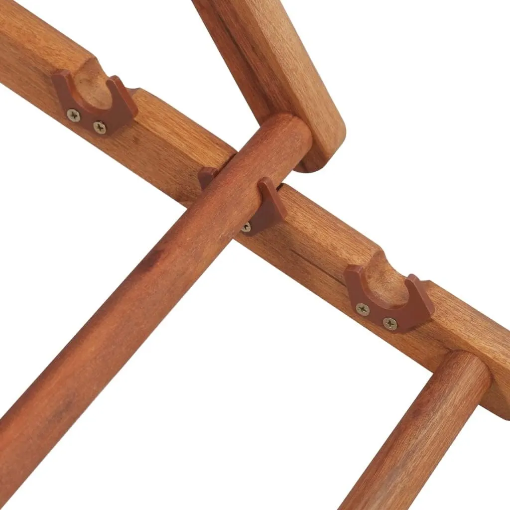 Teak Outdoor Furniture,fire Pit Chairs,Living Room Furniture,Folding Beach Chair Fabric and Wooden Frame BlueFor Gardens, patios, Balconies