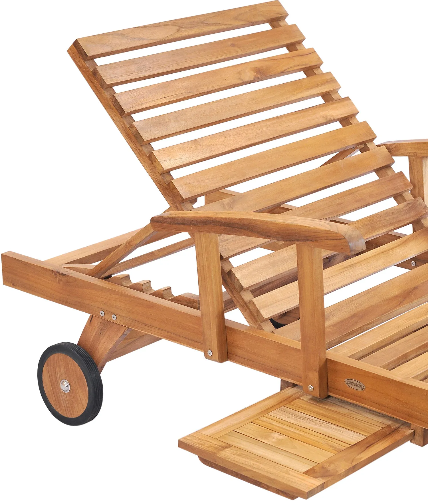 Teak Wood Bahama Pool and Patio Lounger