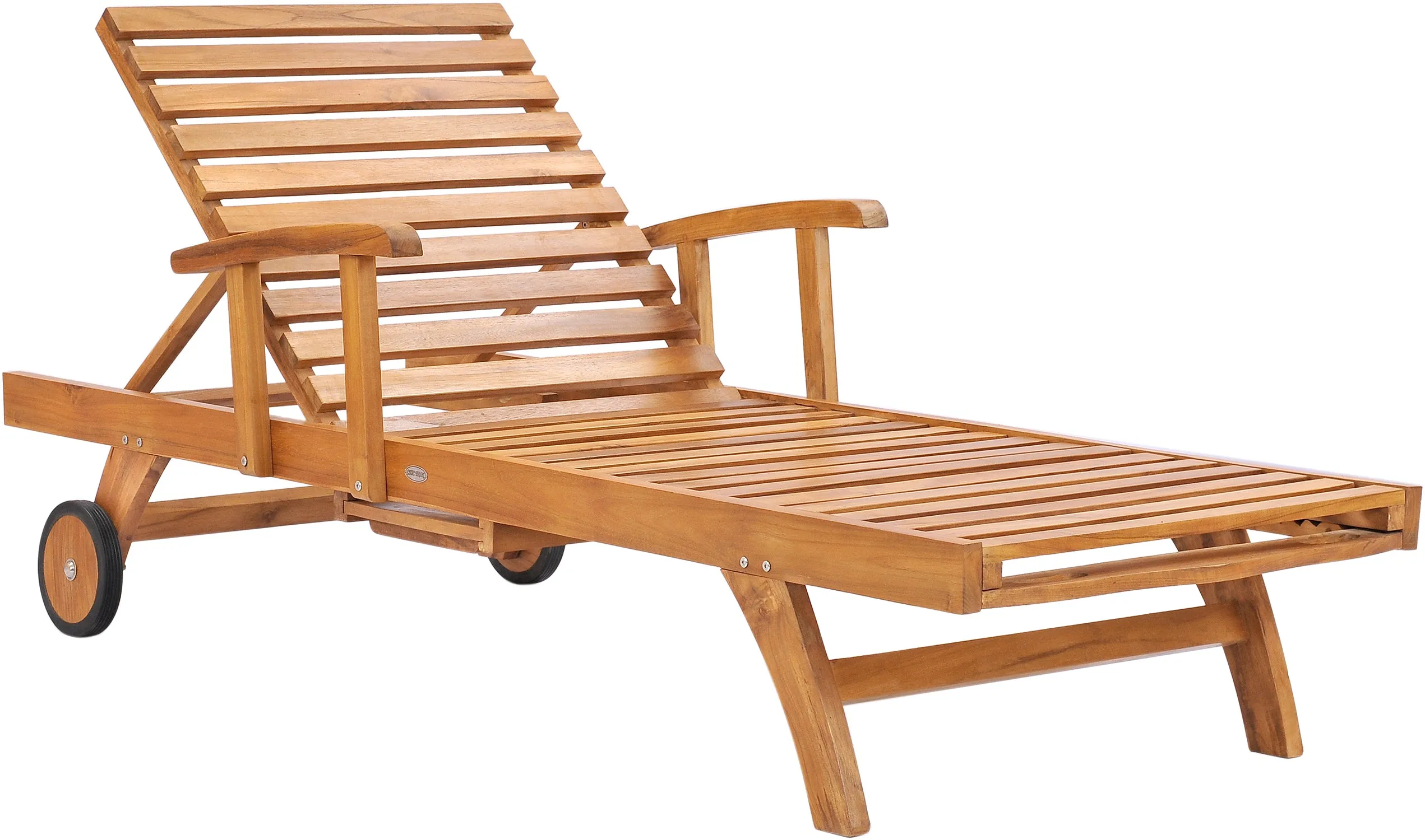 Teak Wood Bahama Pool and Patio Lounger