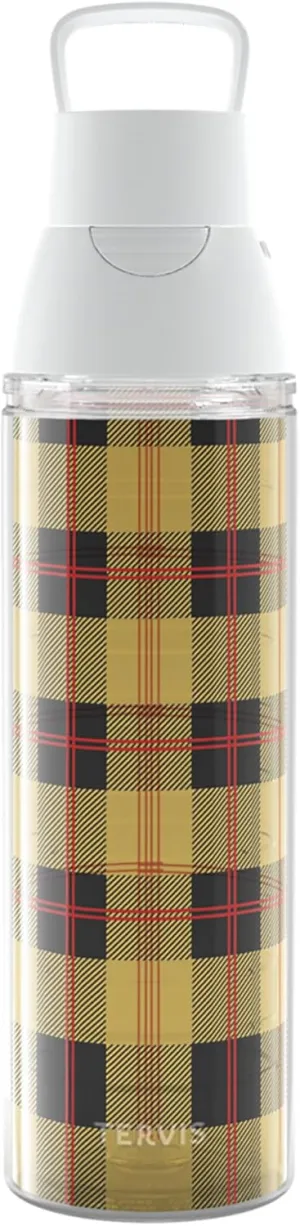 Tervis Explorer Collection Rugged Plaid Insulated Tumbler, 24oz Venture Lite Water Bottle, Classic