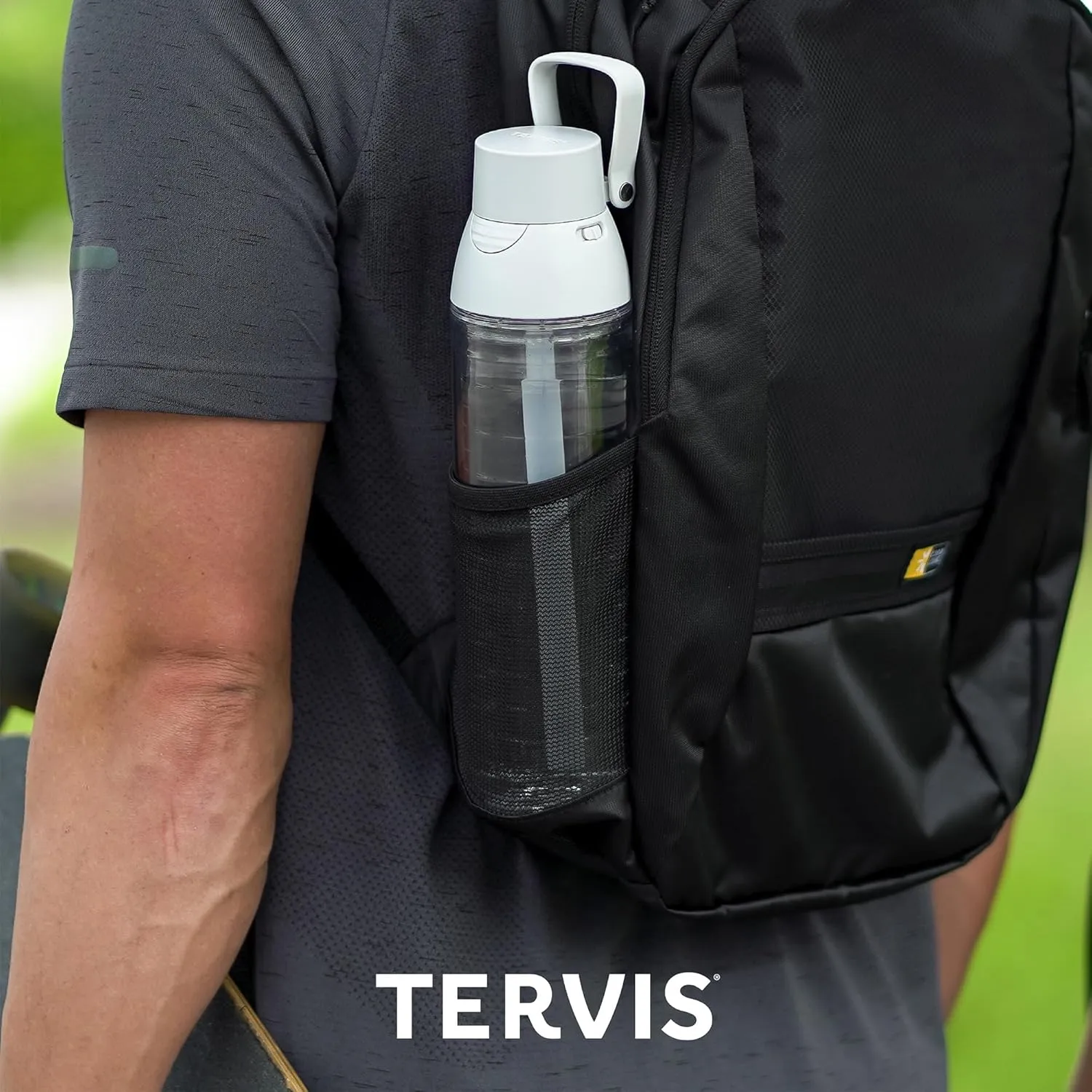 Tervis Explorer Collection Rugged Plaid Insulated Tumbler, 24oz Venture Lite Water Bottle, Classic