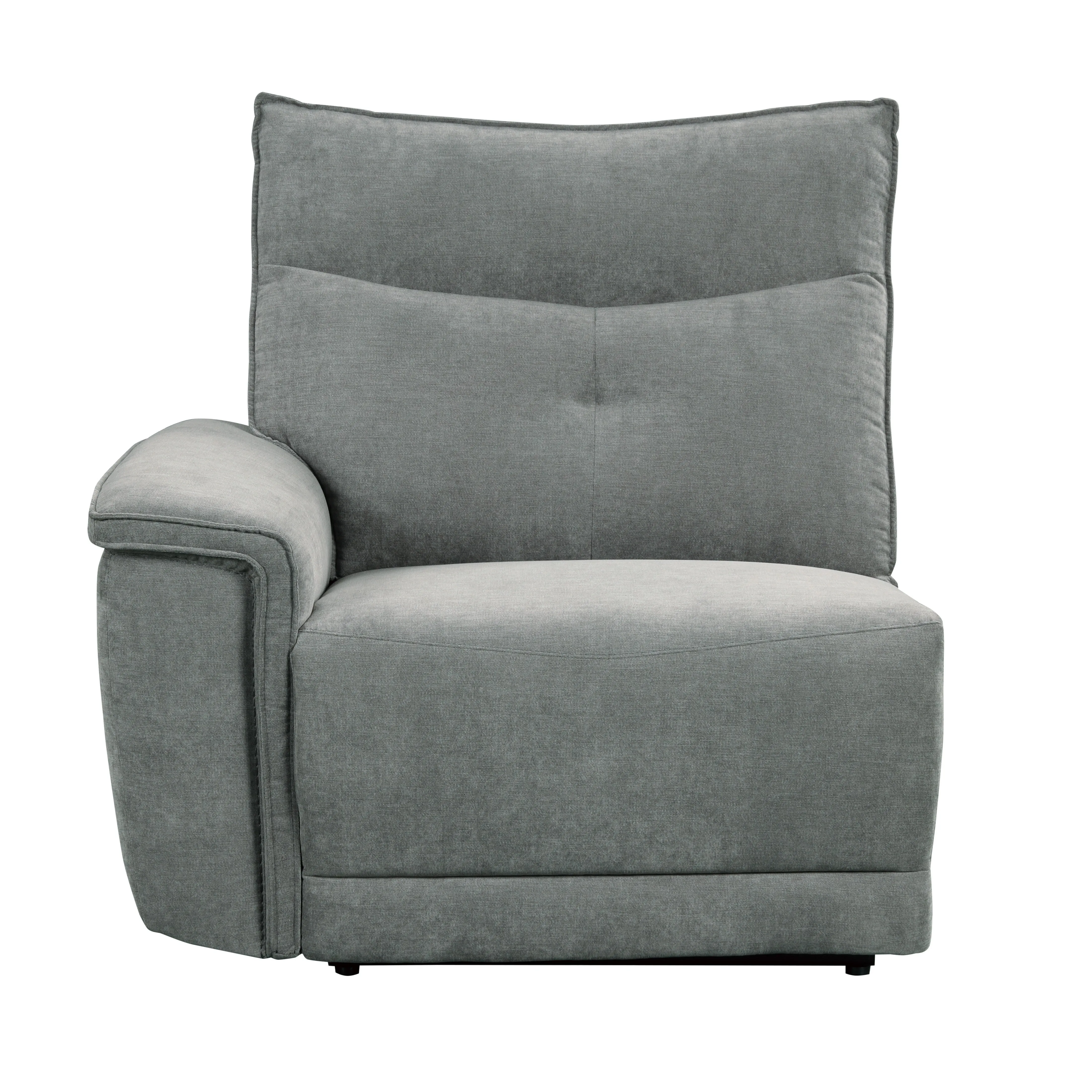 Tesoro Dark Gray Power Double Reclining Loveseat