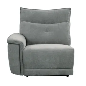 Tesoro Dark Gray Power Double Reclining Loveseat