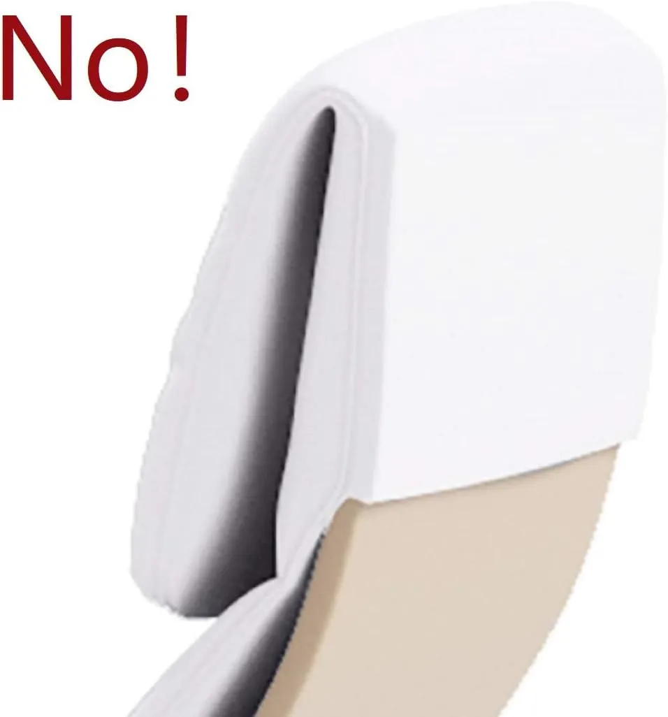 The Duable Poang Chair Cover Replacement is Custom Made Compatible for IKEA Poang Armchair Slipcover Only. (Polyester Flax Beige)