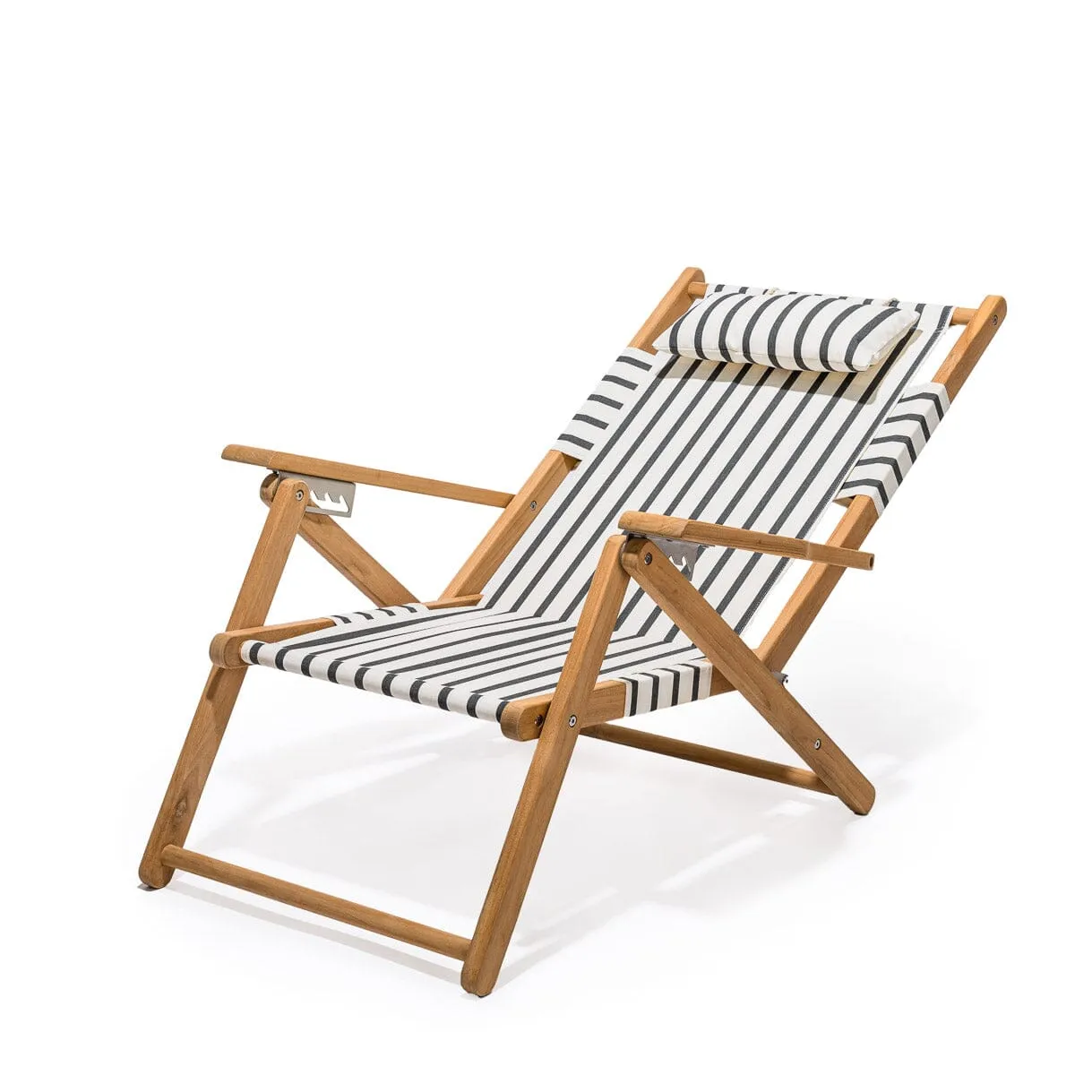 The Tommy Chair - Monaco Black Stripe
