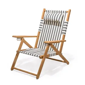 The Tommy Chair - Monaco Black Stripe