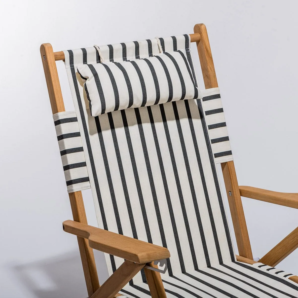The Tommy Chair - Monaco Black Stripe