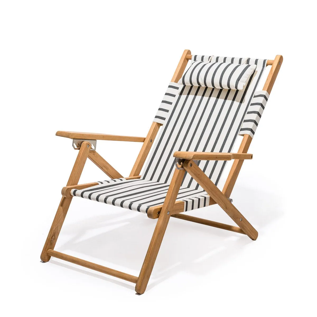 The Tommy Chair - Monaco Black Stripe