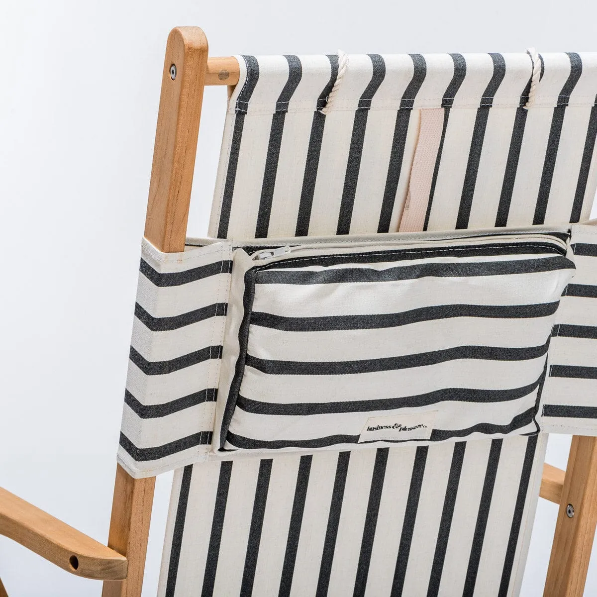 The Tommy Chair - Monaco Black Stripe