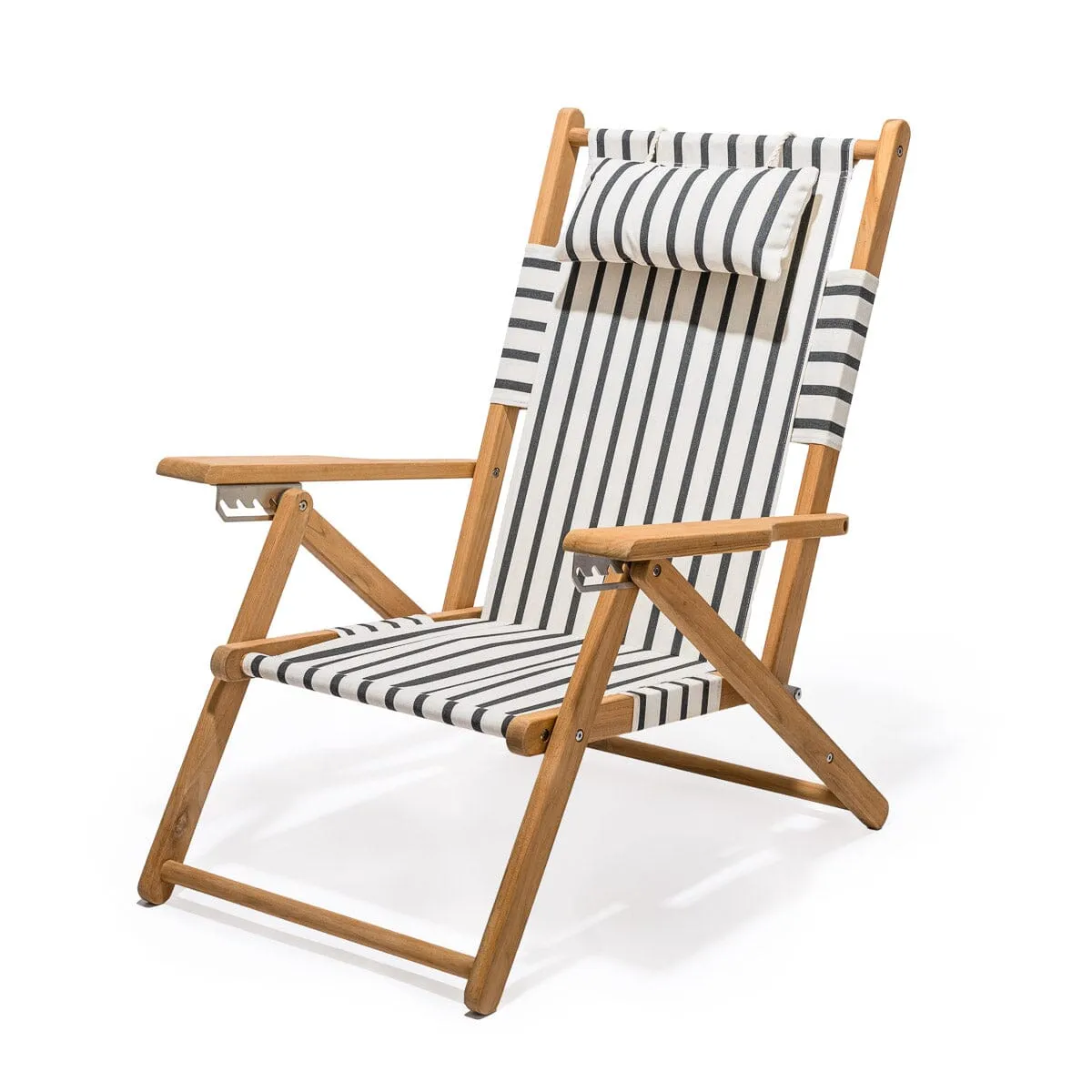 The Tommy Chair - Monaco Black Stripe