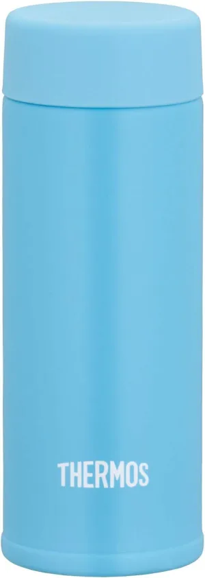 Thermos Water Bottle, Vacuum Insulated Pocket Mug, 4.2 fl oz (120 ml), Light Blue JOJ-120 LB (Small Capacity Model)